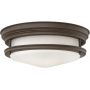 Quintiesse Hadrian QNHADRIANFSOZOPAL lampa podsufitowa 2x40 W szkło opalizowane-brązowa zdj.1