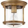 Quintiesse Hadrian QNHADRIANMINIFBRCLEAR lampa podsufitowa 1x60 W przezroczysta-brązowa zdj.1