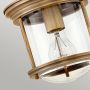 Quintiesse Hadrian QNHADRIANMINIFBRCLEAR lampa podsufitowa 1x60 W przezroczysta-brązowa zdj.2