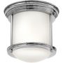 Quintiesse Hadrian QNHADRIANMINIFCMOPAL lampa podsufitowa 1x60 W chrom-szkło opalizowane zdj.1