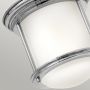 Quintiesse Hadrian QNHADRIANMINIFCMOPAL lampa podsufitowa 1x60 W chrom-szkło opalizowane zdj.2