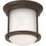 Quintiesse Hadrian QNHADRIANMINIFOZOPAL lampa podsufitowa 1x60 W szkło opalizowane-brązowa zdj.1