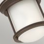 Quintiesse Hadrian QNHADRIANMINIFOZOPAL lampa podsufitowa 1x60 W szkło opalizowane-brązowa zdj.2