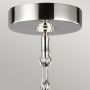Quintiesse Harper QNHARPER1P lampa wisząca 1x60 W przydymiona-nikiel zdj.5