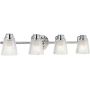 Quintiesse Hudson QNHUDSON4BATH kinkiet 4x3 W chrom-przezroczysty zdj.1