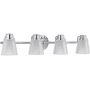 Quintiesse Hudson QNHUDSON4BATH kinkiet 4x3 W chrom-przezroczysty zdj.3
