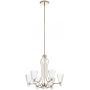 Quintiesse Kayva QNKAYVA13PN lampa wisząca x36 W nikiel zdj.1