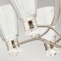 Quintiesse Kayva QNKAYVA9PN lampa wisząca x24 W nikiel zdj.5