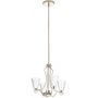 Quintiesse Kayva QNKAYVA9PN lampa wisząca x24 W nikiel zdj.1