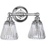 Quintiesse Keynes QNKEYNES2BATH kinkiet 2x3 W chrom-przezroczysty zdj.3