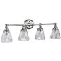 Quintiesse Keynes QNKEYNES4BATH kinkiet 4x3 W chrom-przezroczysty zdj.3