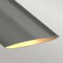 Elstead Lighting Quinto QUINTOTLGPN lampa biurkowa 1x8 W szara-nikiel zdj.3