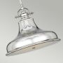 Elstead Lighting Emery QZEMERYPMIS lampa wisząca 1x60 W srebrna zdj.3