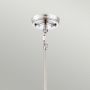 Elstead Lighting Emery QZEMERYPMIS lampa wisząca 1x60 W srebrna zdj.4
