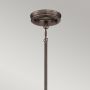 Elstead Lighting Emery QZEMERYPMPN lampa wisząca 1x60 W brązowa zdj.6