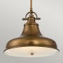Elstead Lighting Emery QZEMERYPMWS lampa wisząca 1x60 W mosiądz zdj.5