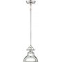 Elstead Lighting Emery QZEMERYPSIS lampa wisząca 1x60 W srebrna zdj.1