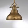 Elstead Lighting Emery QZEMERYPSWS lampa wisząca 1x60 W mosiądz zdj.5