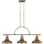 Elstead Lighting Emery QZEMERY3PWS lampa wisząca 3x60 W mosiądz zdj.5