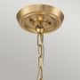 Elstead Lighting Gotham QZGOTHAMPBB lampa wisząca 4x60 W mosiądz zdj.3