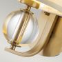 Elstead Lighting Gotham QZGOTHAM1BB kinkiet 1x3 W mosiądz zdj.3
