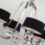 Elstead Lighting Gotham QZGOTHAM4 lampa wisząca 4x3 W srebrna zdj.4