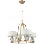 Elstead Lighting Gotham QZGOTHAM4BB lampa wisząca 4x3 W mosiądz zdj.2