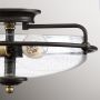 Elstead Lighting Griffin QZGRIFFINFCPNAB lampa podsufitowa 3x60 W mosiądz-brązowa zdj.2
