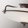 Elstead Lighting Griffin QZGRIFFINFPN lampa podsufitowa 3x60 W brązowa zdj.2