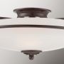 Elstead Lighting Griffin QZGRIFFINFPN lampa podsufitowa 3x60 W brązowa zdj.3