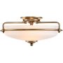 Elstead Lighting Griffin QZGRIFFINFWS lampa podsufitowa 3x60 W mosiądz zdj.1