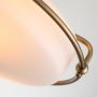 Elstead Lighting Griffin QZGRIFFINFWS lampa podsufitowa 3x60 W mosiądz zdj.2