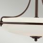 Elstead Lighting Griffin QZGRIFFINSFMPN lampa podsufitowa 4x60 W brązowa zdj.5