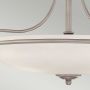 Elstead Lighting Griffin QZGRIFFINSFSAN lampa podsufitowa 3x60 W nikiel zdj.5