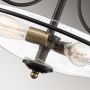 Elstead Lighting Griffin QZGRIFFINSFSCPNAB lampa podsufitowa 3x60 W mosiądz-brązowa zdj.4