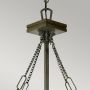 Elstead Lighting Inglenook QZINGLENOOKPB lampa wisząca 3x60 W brązowa zdj.5