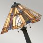 Elstead Lighting Inglenook QZINGLENOOKTL lampa stołowa 2x60 W brązowa zdj.3