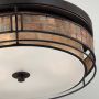 Elstead Lighting Laguna QZLAGUNAFL plafon 3x40 W miedź zdj.3