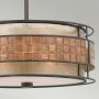 Elstead Lighting Laguna QZLAGUNAP lampa wisząca 4x60 W miedź zdj.4