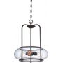 Elstead Lighting Trilogy QZTRILOGY3P lampa wisząca 3x60 W brązowa zdj.1