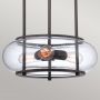 Elstead Lighting Trilogy QZTRILOGY3P lampa wisząca 3x60 W brązowa zdj.3