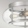 Elstead Lighting Trilogy QZTRILOGYFMBN plafon 3x40 W nikiel zdj.3