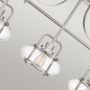 Elstead Lighting Trilogy QZTRILOGYISLEBN lampa wisząca 3x60 W nikiel zdj.6