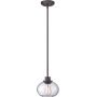 Elstead Lighting Trilogy QZTRILOGYMP lampa wisząca 1x60 W brązowa zdj.1