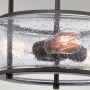 Elstead Lighting Trilogy QZTRILOGYSFM lampa podsufitowa 3x60 W brązowa zdj.5