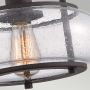 Elstead Lighting Trilogy QZTRILOGYSFS lampa podsufitowa 1x60 W brązowa zdj.4