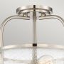Elstead Lighting Trilogy QZTRILOGYSFMBN lampa podsufitowa 3x60 W nikiel zdj.6