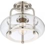 Elstead Lighting Trilogy QZTRILOGYSFSBN lampa podsufitowa 1x60 W nikiel zdj.4