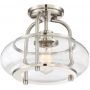 Elstead Lighting Trilogy QZTRILOGYSFSBN lampa podsufitowa 1x60 W nikiel zdj.5