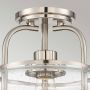 Elstead Lighting Trilogy QZTRILOGYSFSBN lampa podsufitowa 1x60 W nikiel zdj.6